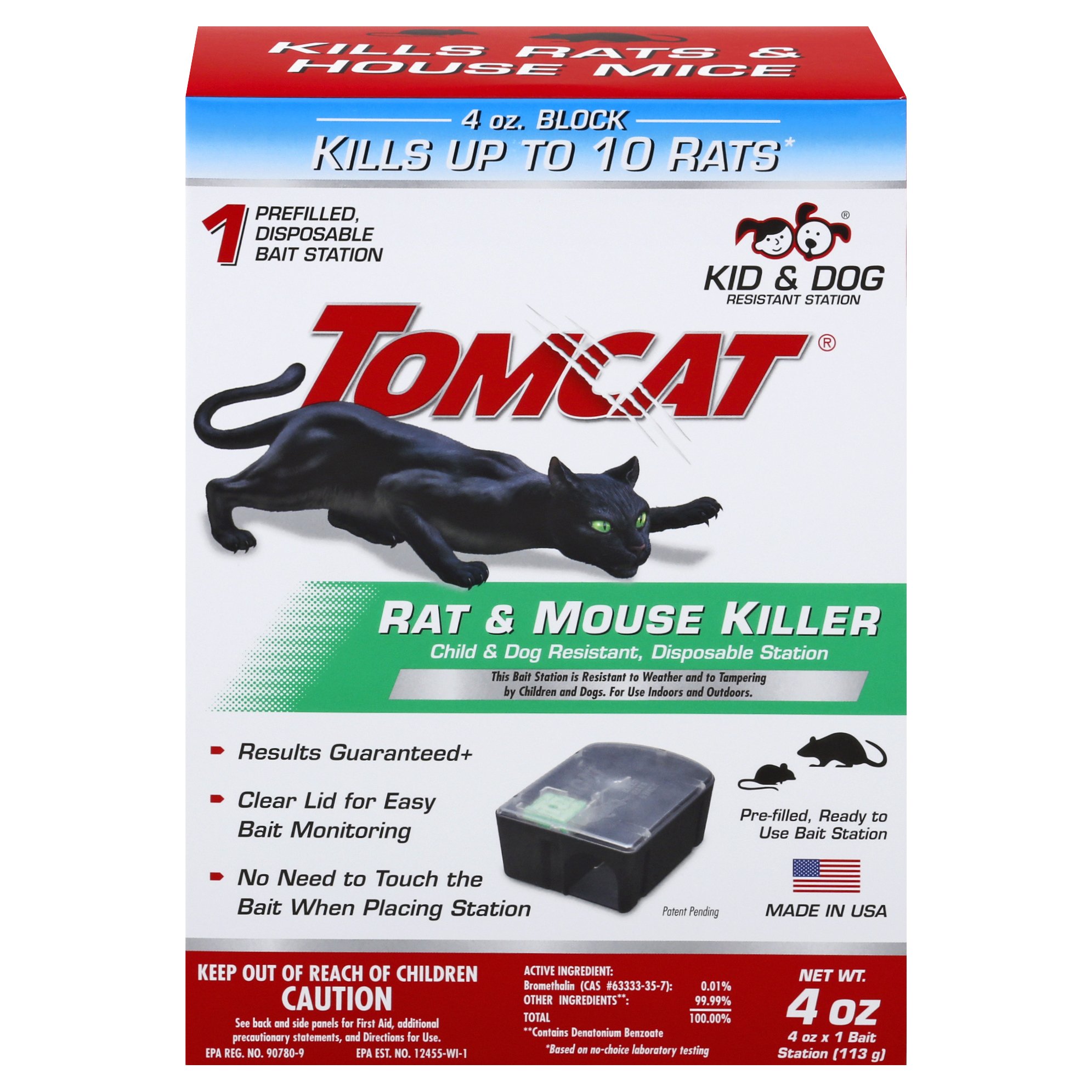 Tomcat Rat & Mouse Killer Station - Shop Mouse Traps & Poison at H-E-B