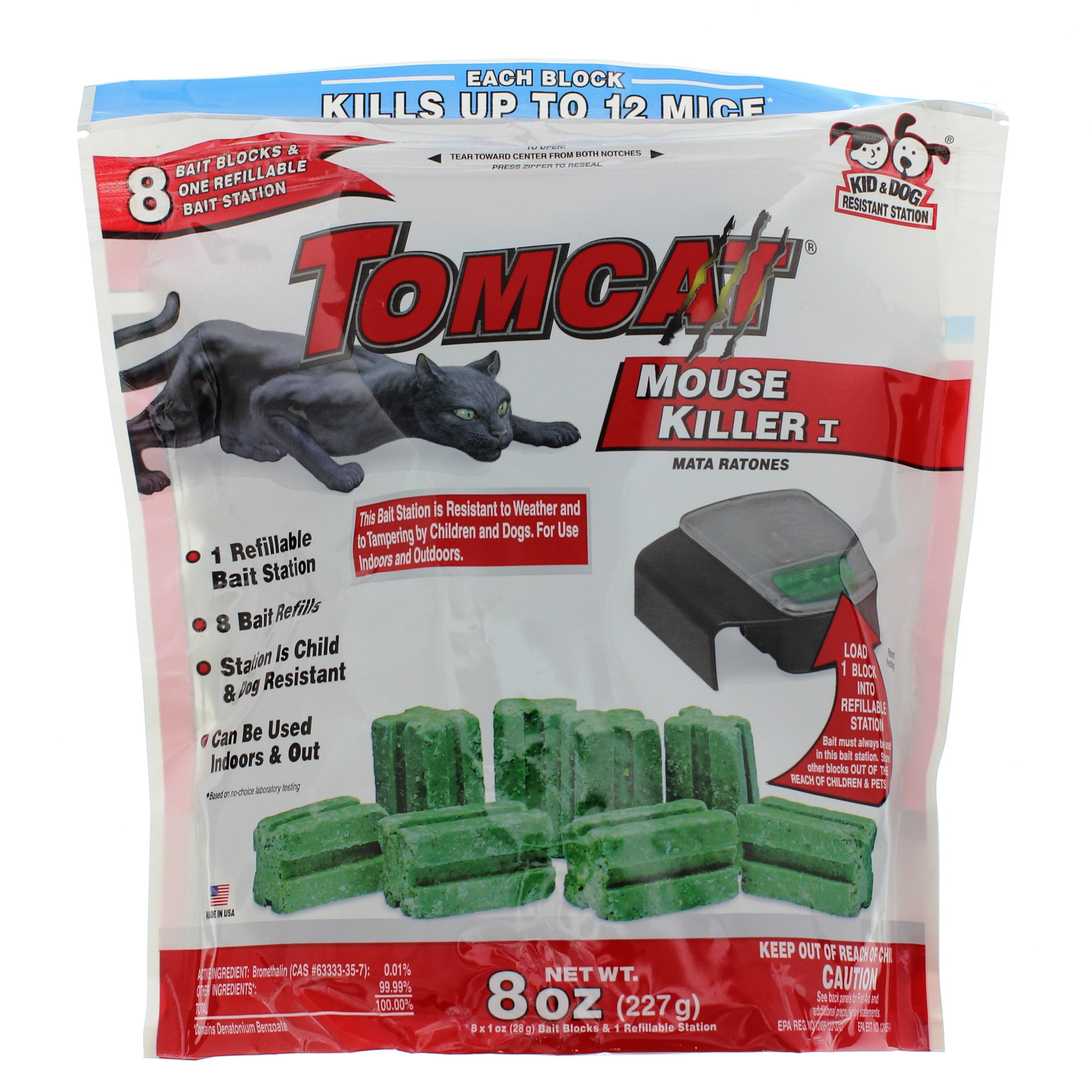 Tomcat Mouse Killer I Refillable Station - Shop Mouse Traps