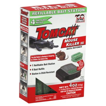 Tomcat Mouse Killer Refillables, 4 ct