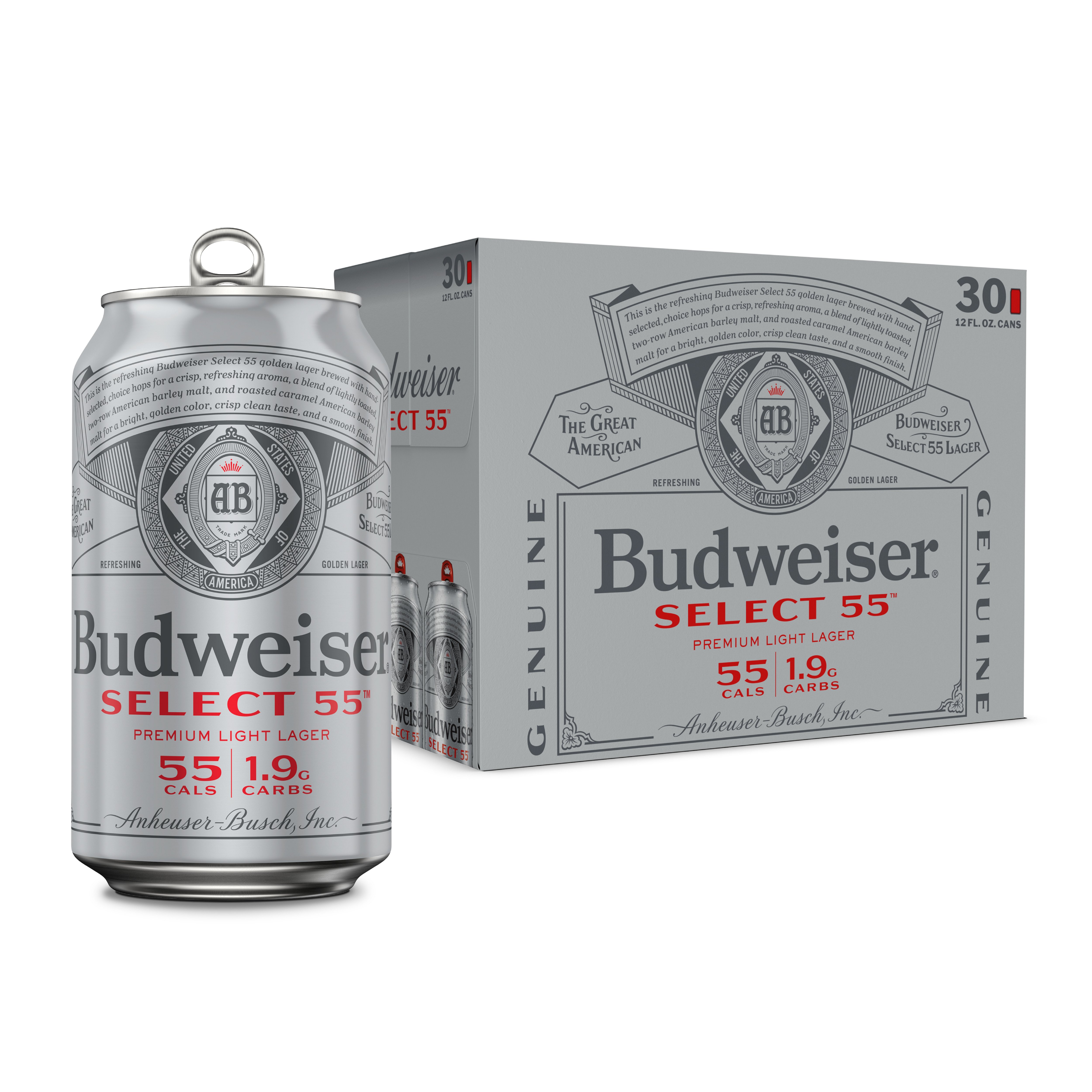 Budweiser Bud Select 55 Beer 12 oz Cans - Shop Beer at H-E-B