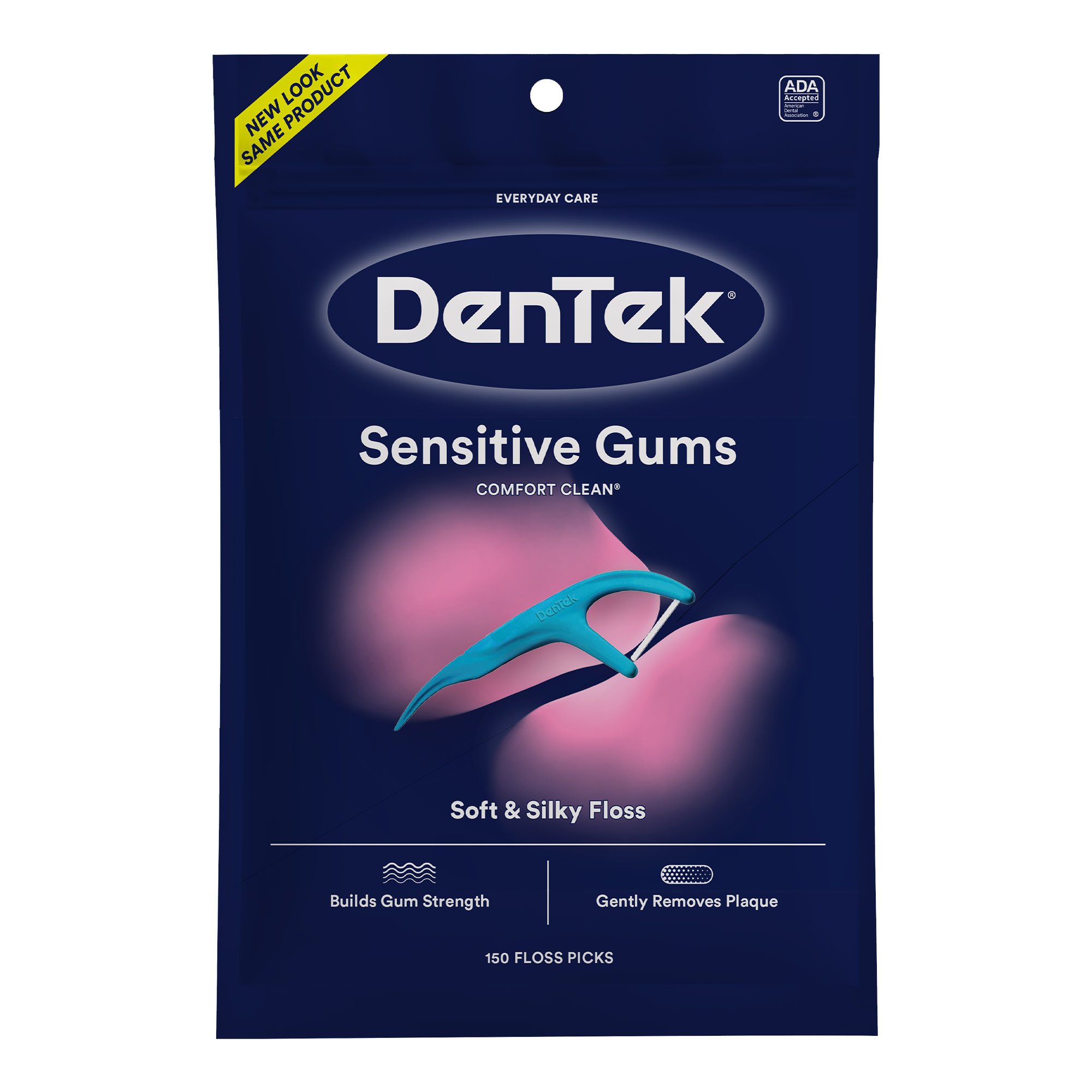 DenTek Comfort Clean Sensitive Gums Floss Picks Shop Floss at HEB
