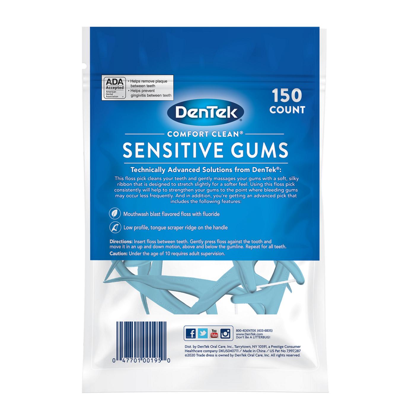 DenTek Comfort Clean Sensitive Gums Mouthwash Blast; image 2 of 5