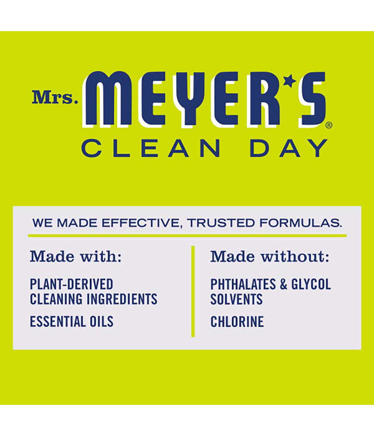 Mrs. Meyer's Clean Day Lemon Verbena Tub & Tile Cleaner Spray; image 3 of 5