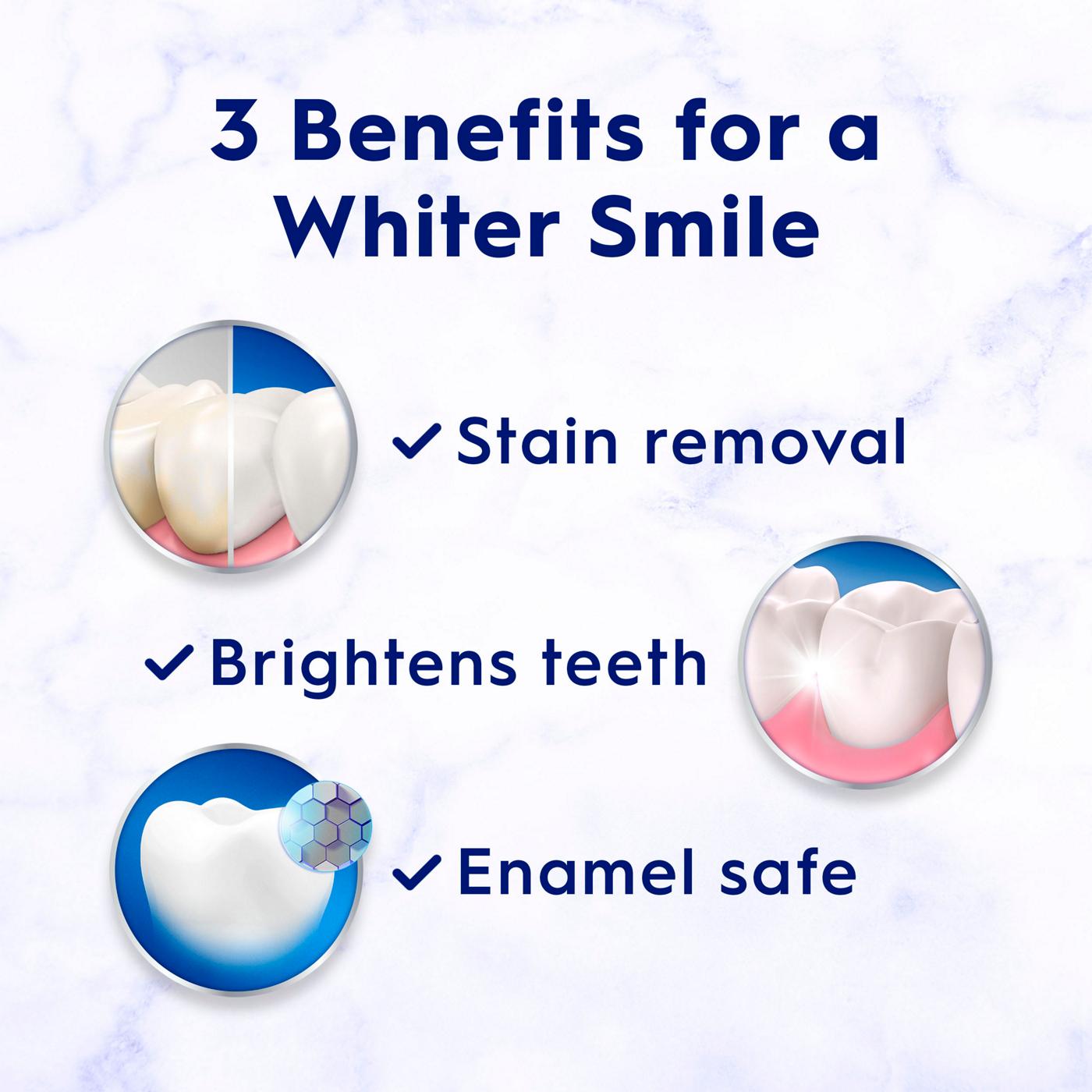 Crest 3D White Whitening Toothpaste - Radiant Mint, 2 Pk; image 4 of 8