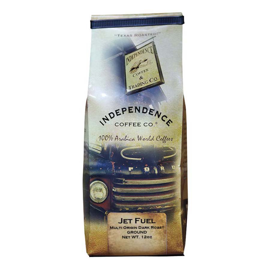 Independence Coffee Jet Fuel Dark Roast Ground Coffee Shop Coffee at