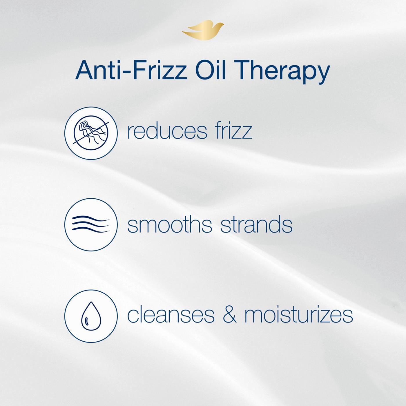Dove Ultra Care Shampoo - Anti-Frizz Oil Therapy; image 8 of 8
