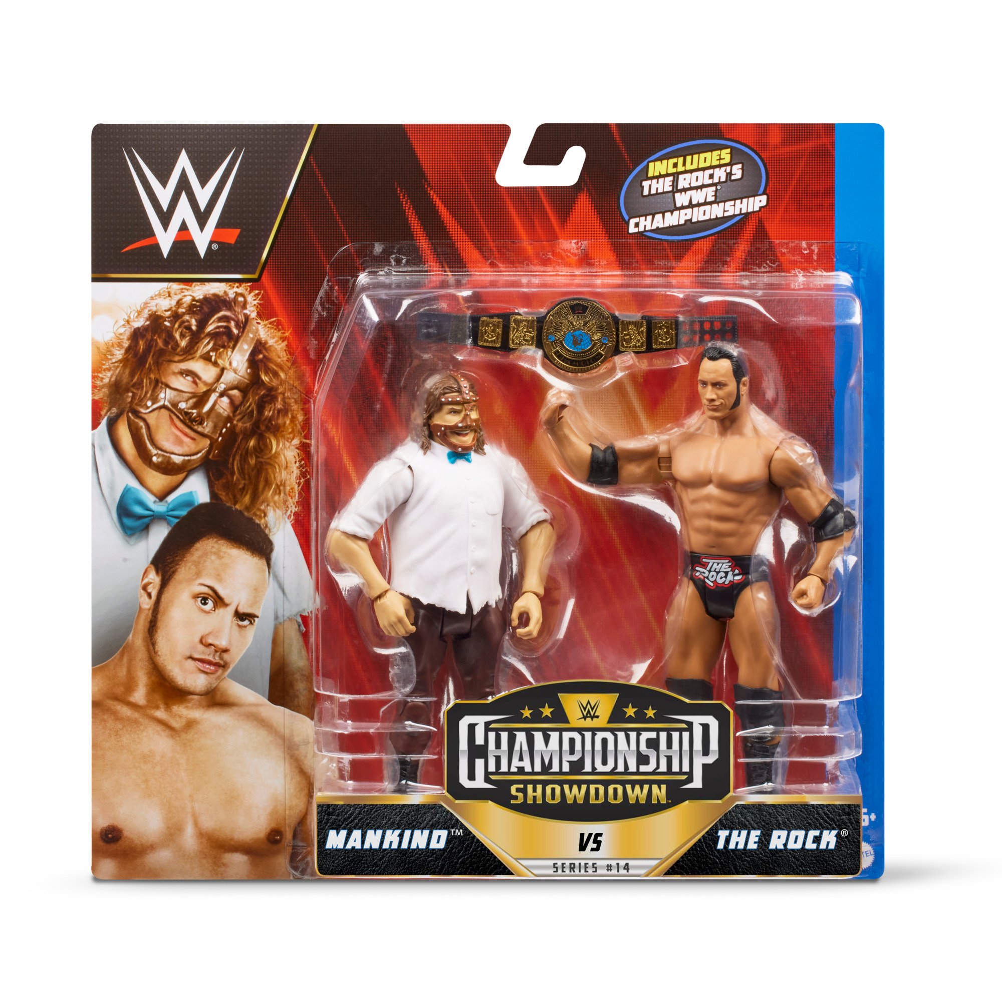 Set 2 Figuras WWE Championship Showdown Surtida Mattel GDF63 - Miscelandia