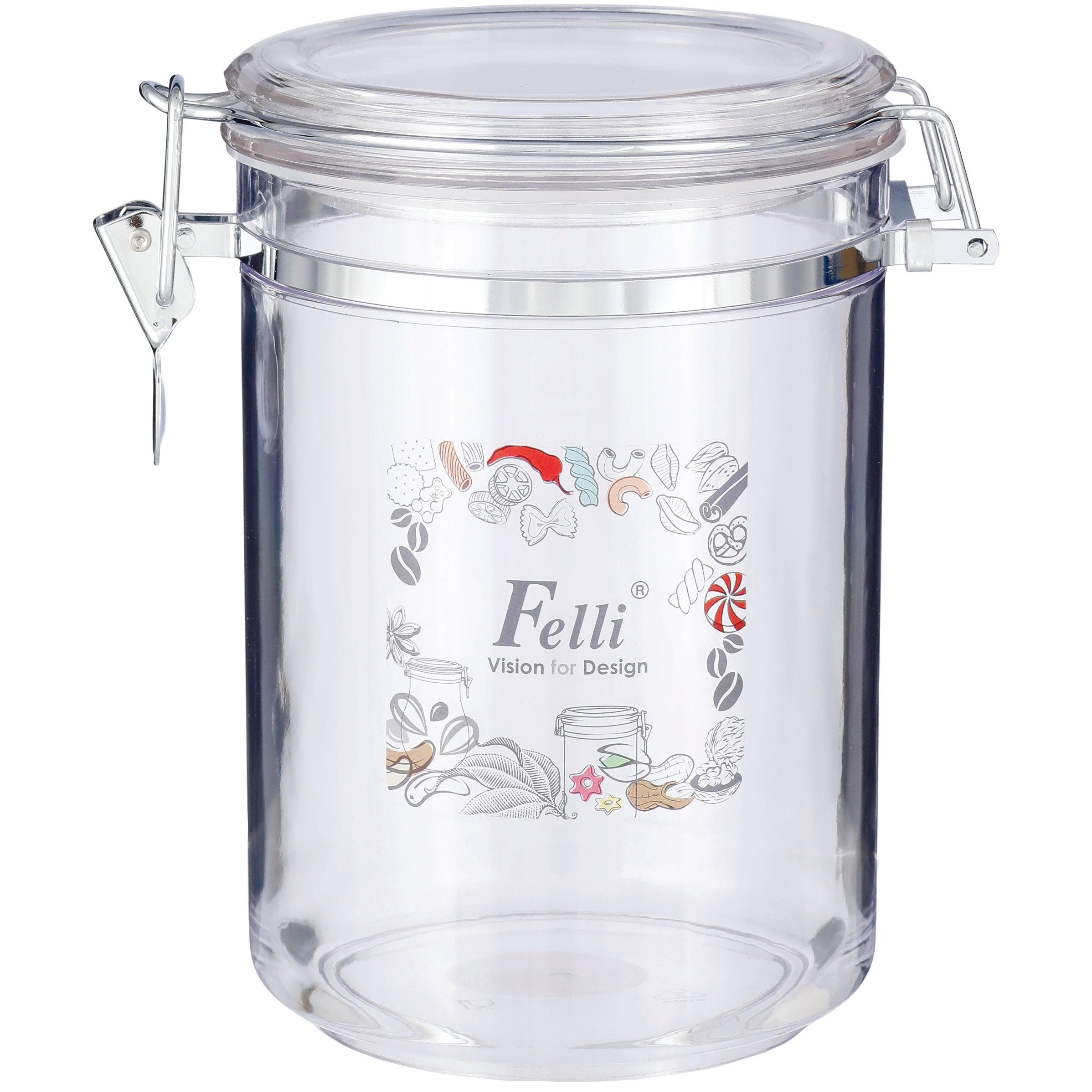 Felli classic buckle hot sale pet food container