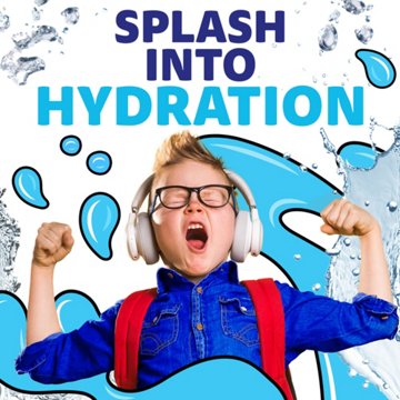 Capri Sun Roarin' Waters Fruit Punch Water Beverage 10 pk Pouches, 6 oz