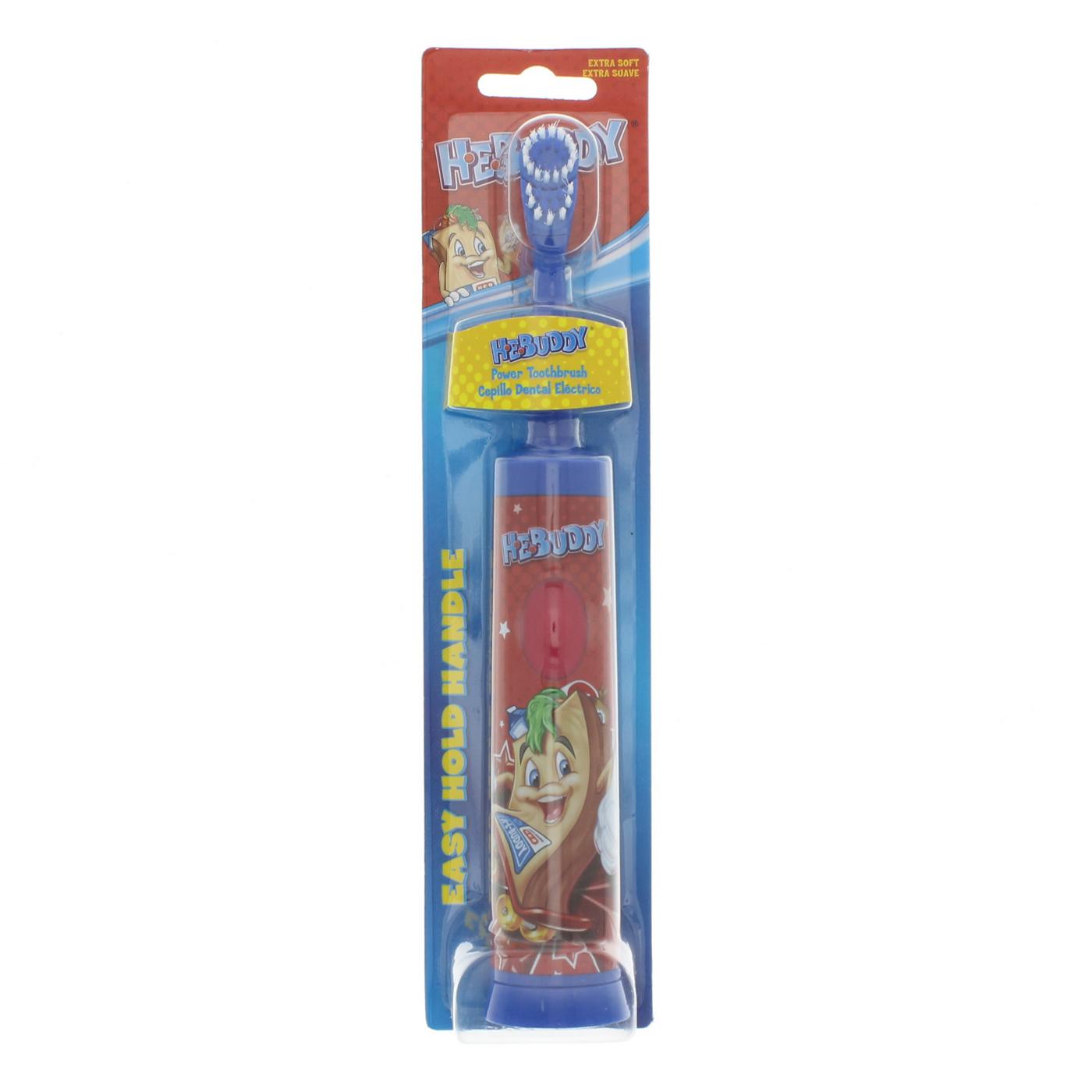 H-E-Buddy Kids Extra Soft Power Electric Toothbrush, Assorted Colors; image 2 of 2