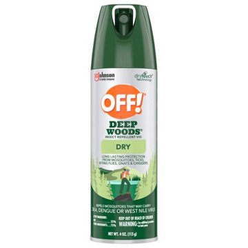 OFF! Deep Woods Insect Repellent VIII Dry, 4 oz