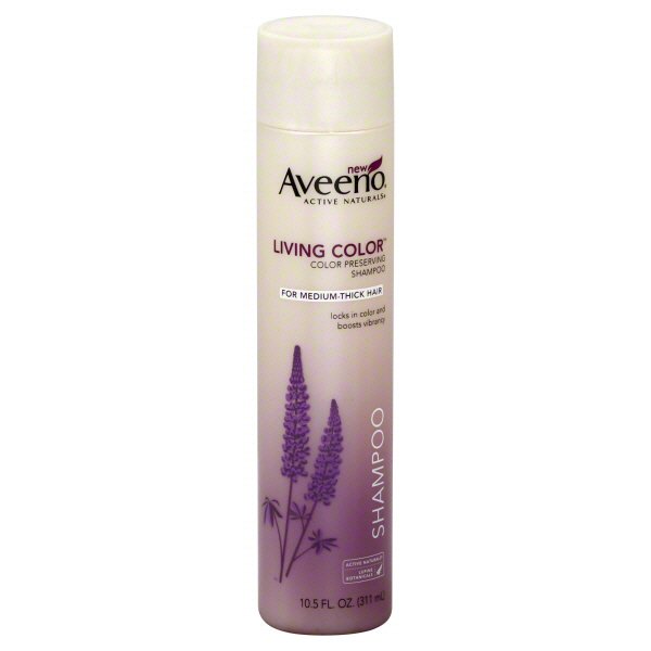 Aveeno Active Naturals Living Color Shampoo, Medium/Thick Shop Hair