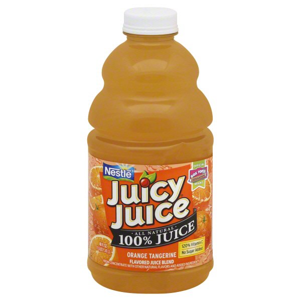 Juicy Juice 100% Juice Orange Tangerine Flavored Juice Blend - Shop ...