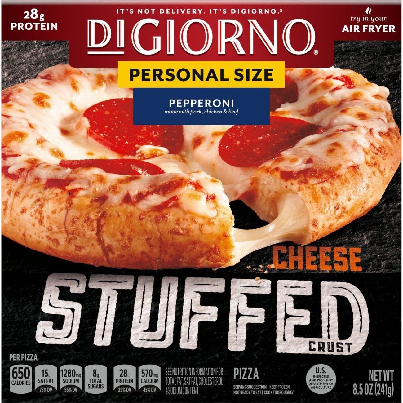 DiGiorno Pepperoni Cheese Stuffed Crust Frozen Pizza Shop Pizza At H E B