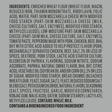 DiGiorno Personal Size Pepperoni Stuffed Crust Frozen Pizza, 8.5 oz