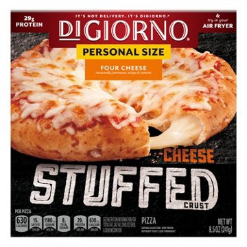 DiGiorno Personal Size Four Cheese Stuffed Crust Frozen Pizza