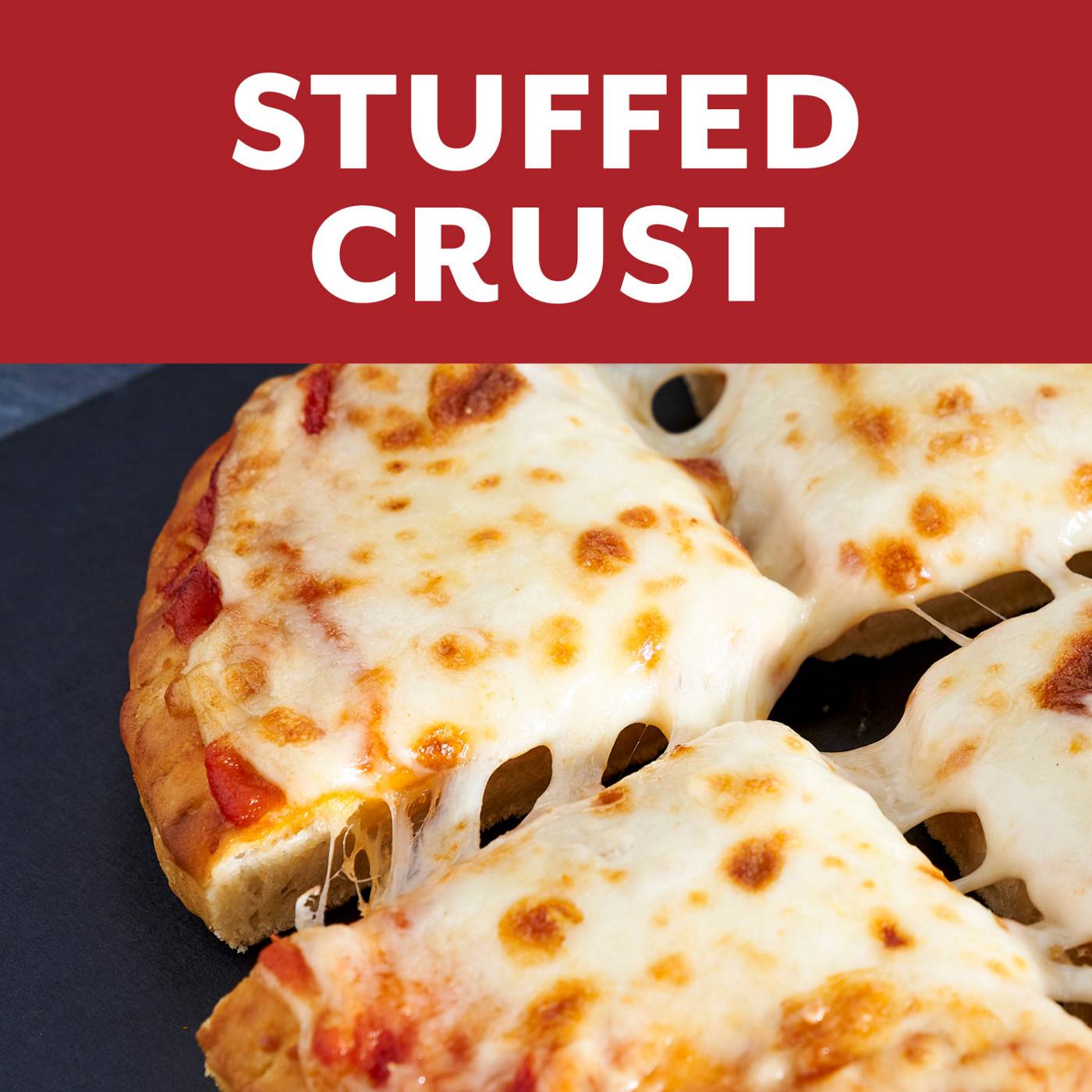 DiGiorno Cheese Stuffed Crust Personal Size Frozen Pizza - Four Cheese; image 8 of 8