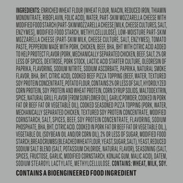 DiGiorno Personal Size Three Meat Stuffed Crust Frozen Pizza, 9.2 oz