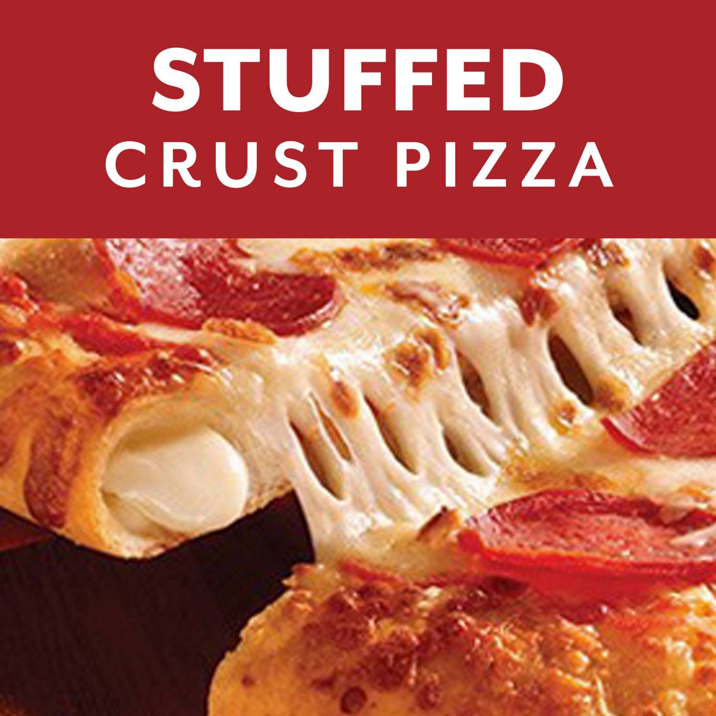DiGiorno Cheese Stuffed Crust Personal Size Pizza - Three Meat; image 3 of 3
