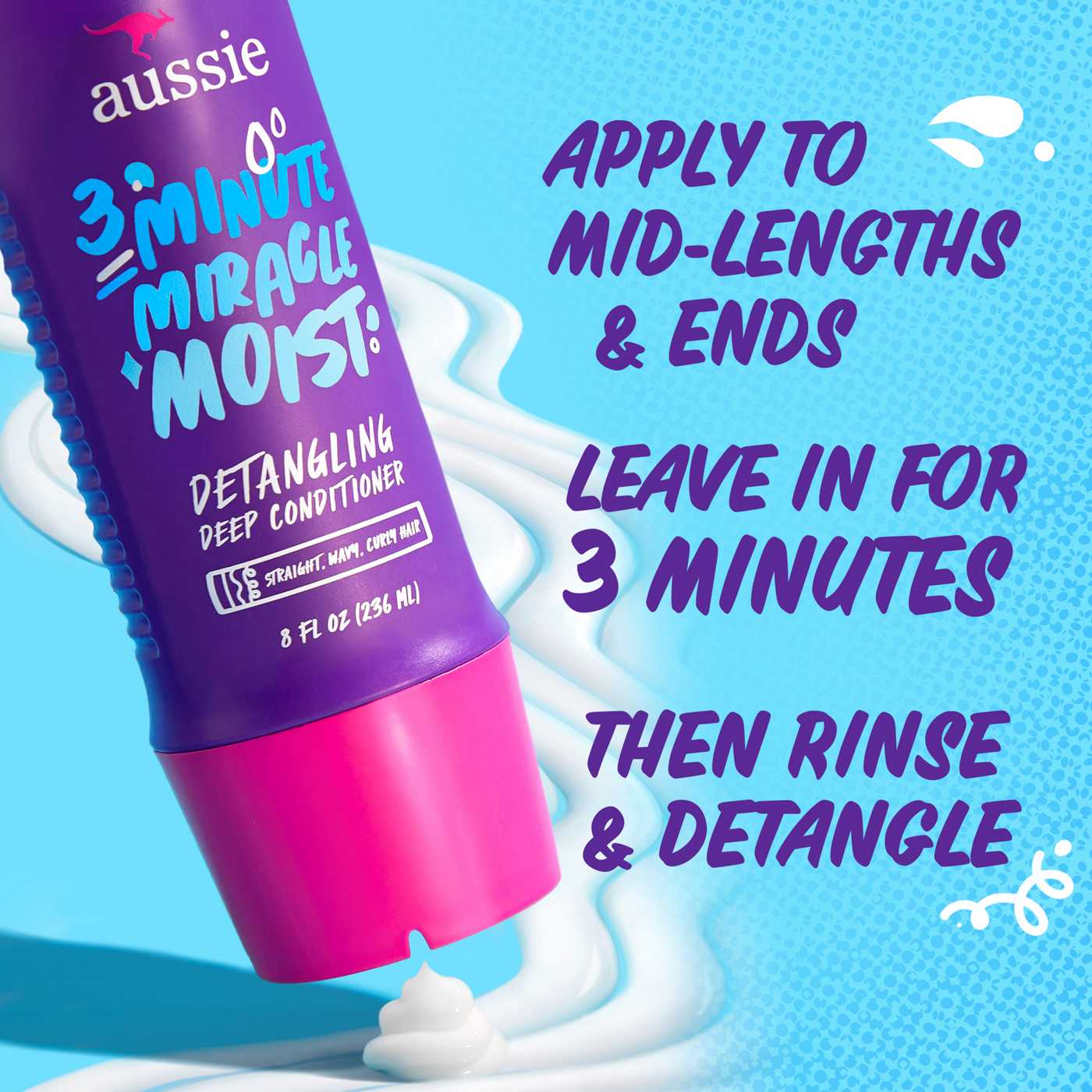 Aussie 3 Minute Miracle Moist Conditioner; image 6 of 6