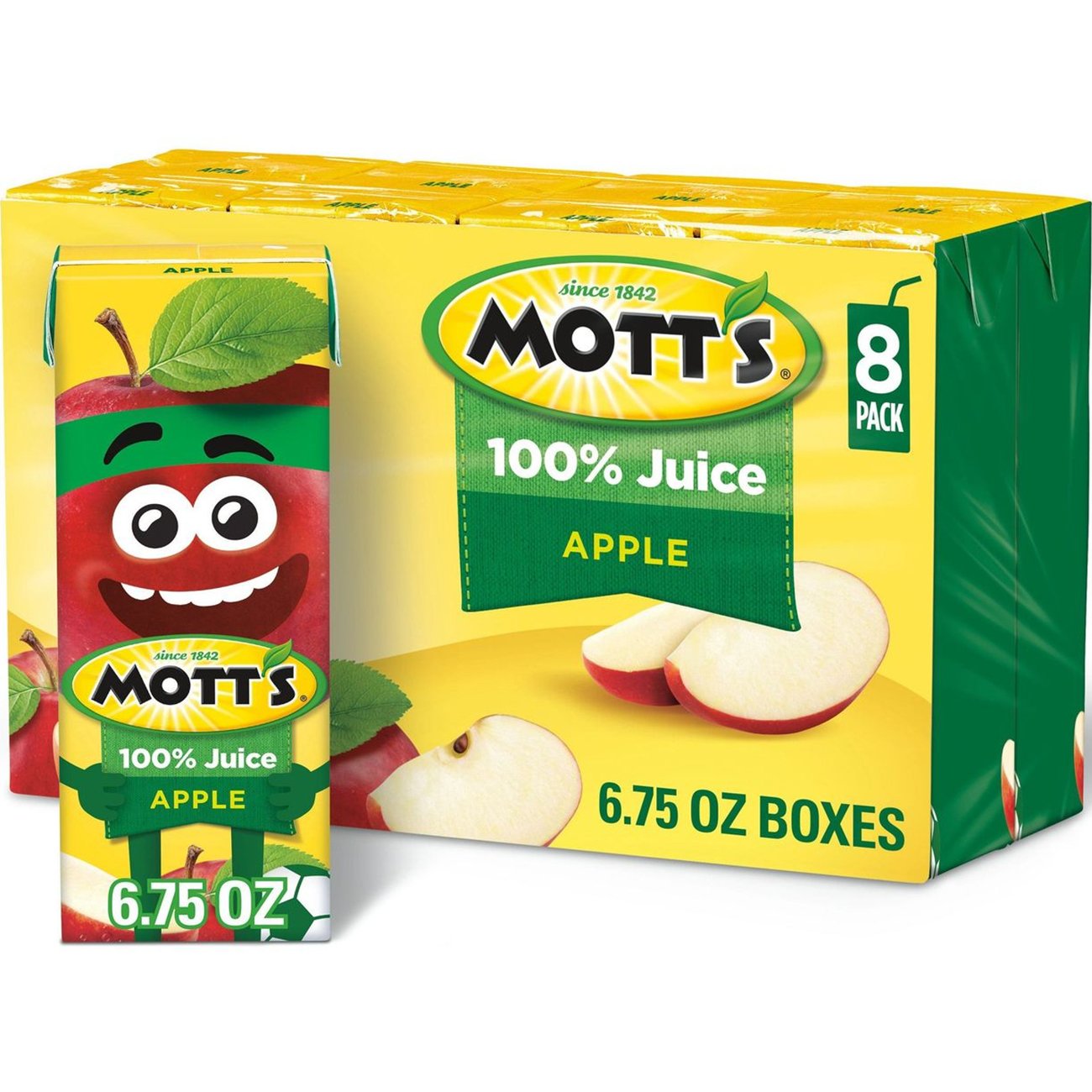 Quench Your Thirst With Mott's Delicious Apple Juice, Now In A Jumbo Size