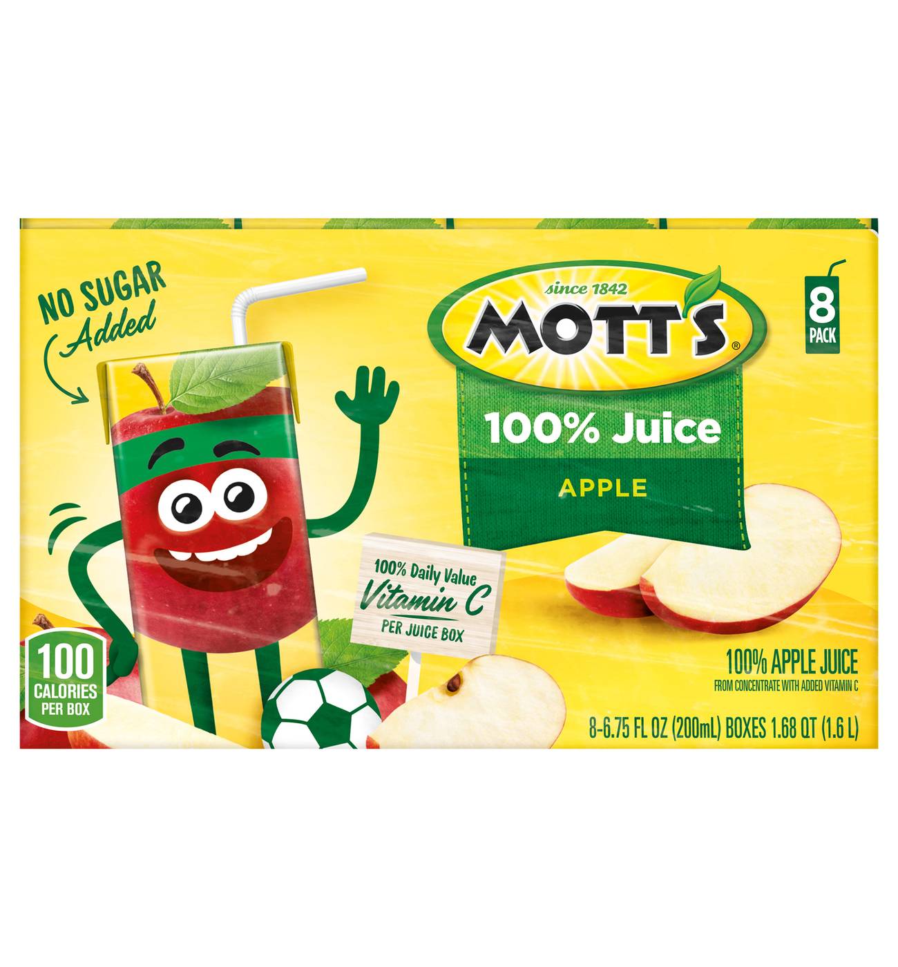 Mott's Original 100% Apple Juice 6.75 oz Boxes; image 1 of 6