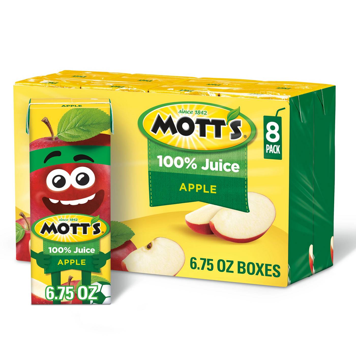 Mott's Original 100% Apple Juice 6.75 oz Boxes; image 3 of 6