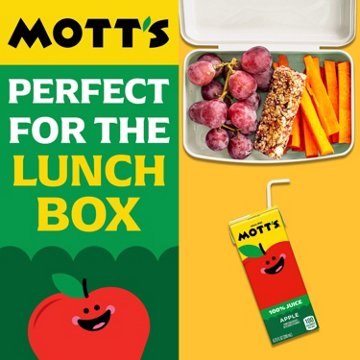Mott's 100% Apple Juice Boxes, 8 ct