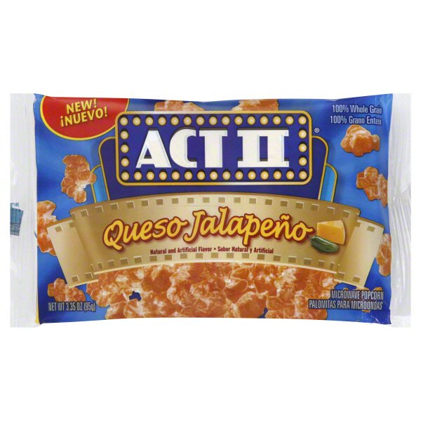 Act II Queso Jalapeno Popcorn Shop Snacks & Candy at HEB