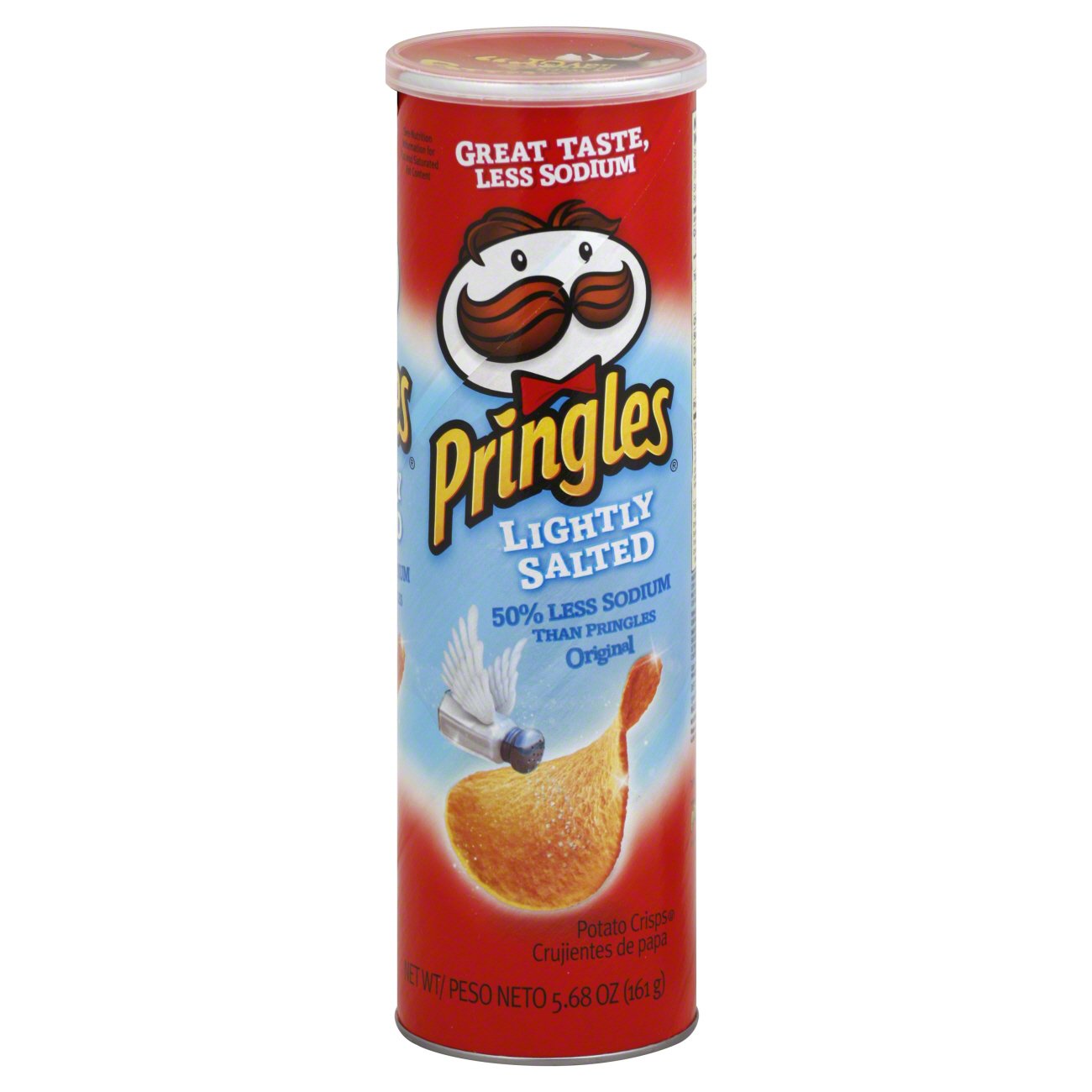 Pringles Lightly Salted Potato Crisps Shop Chips at HEB