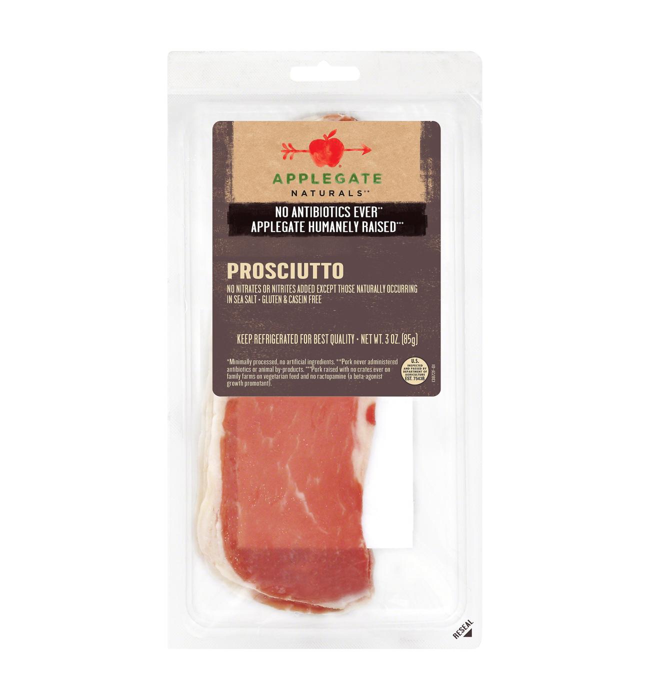 Applegate Naturals Prosciutto Sliced Shop Meat at HEB
