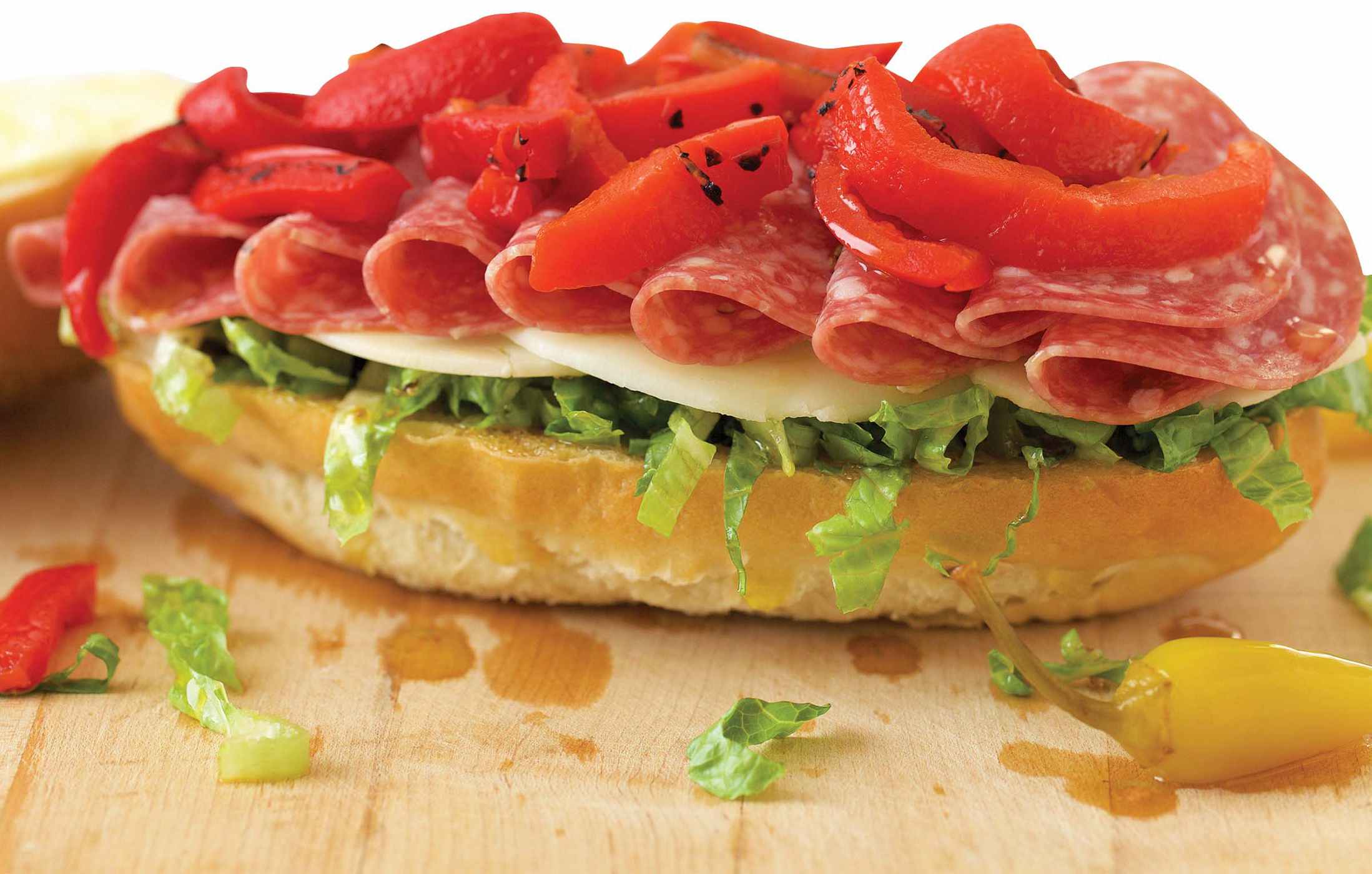 Applegate Uncured Genoa Salami Sliced; image 2 of 3