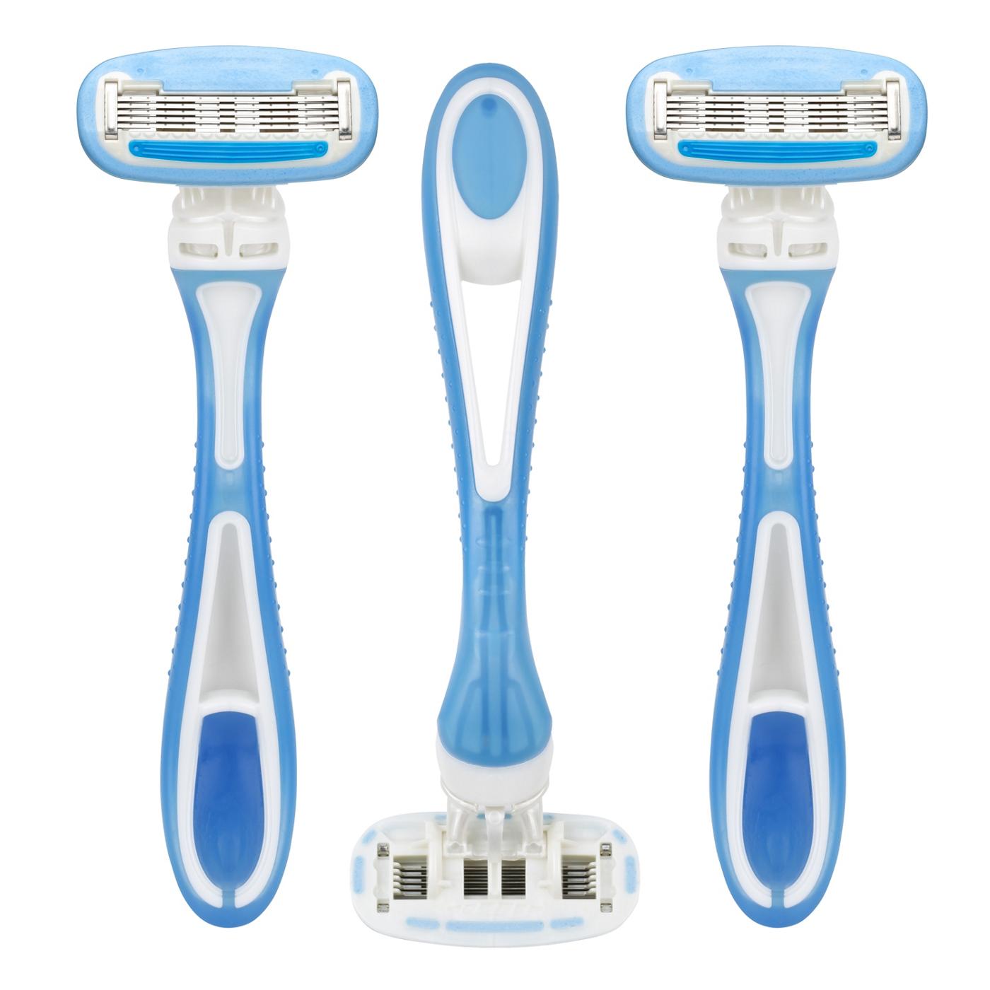 Hill Country Essentials Simply Silky 5 Blade Women's Disposable Razors; image 3 of 6