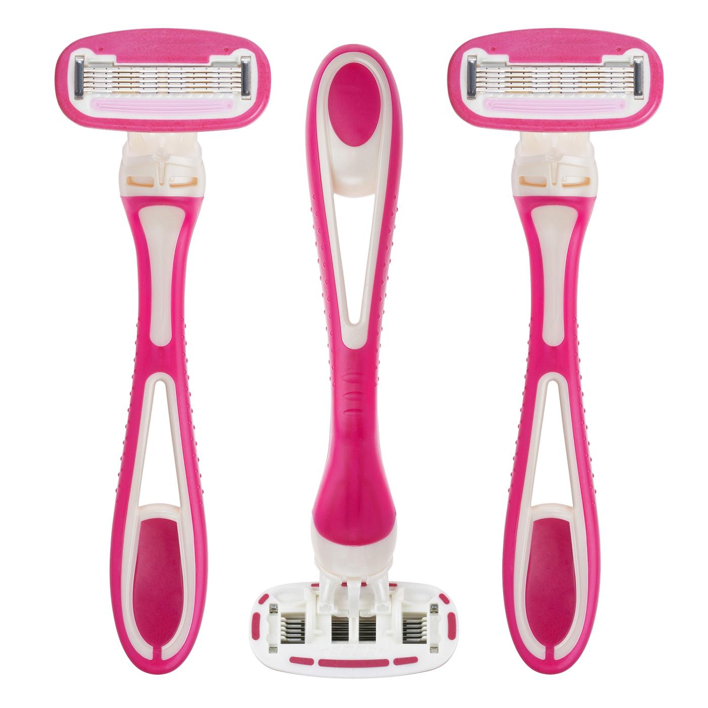 Hill Country Essentials Simply Silky 5 Blade Women's Disposable Razors; image 6 of 6