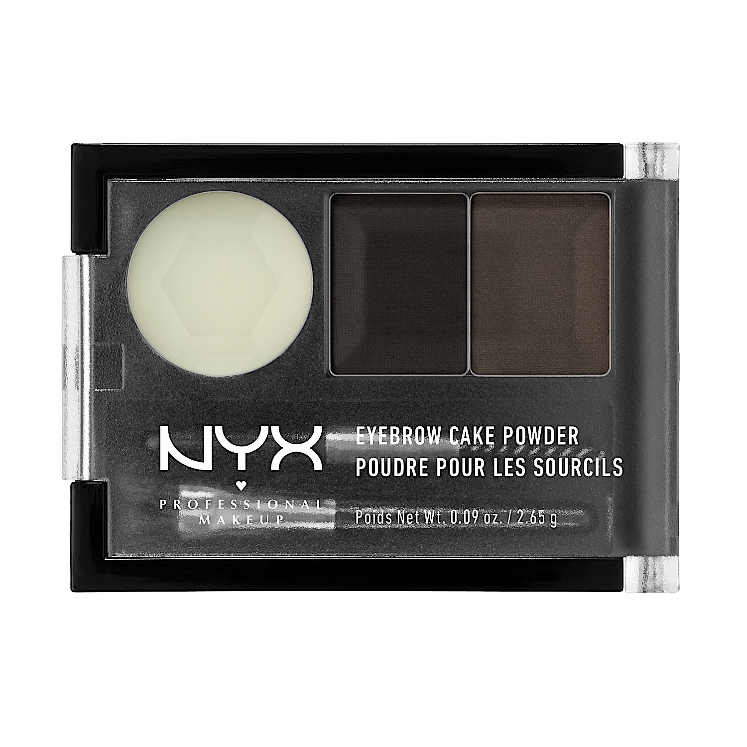 NYX Eyebrow Cake Powder, Black/ Gray Shop Eyes at HEB