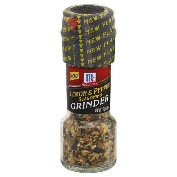 McCormick Lemon & Pepper Seasoning Grinder Shop Spice mixes at HEB