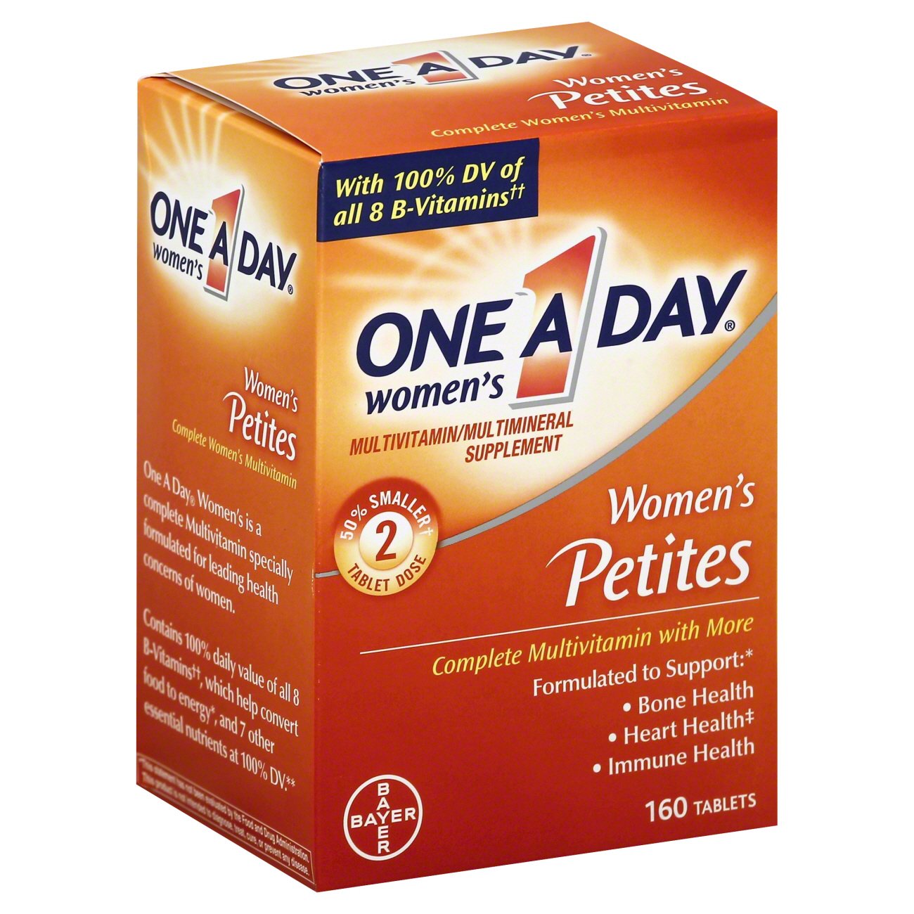 One A Day Complete Multivitamin Multimineral Women s Petites Tablets 