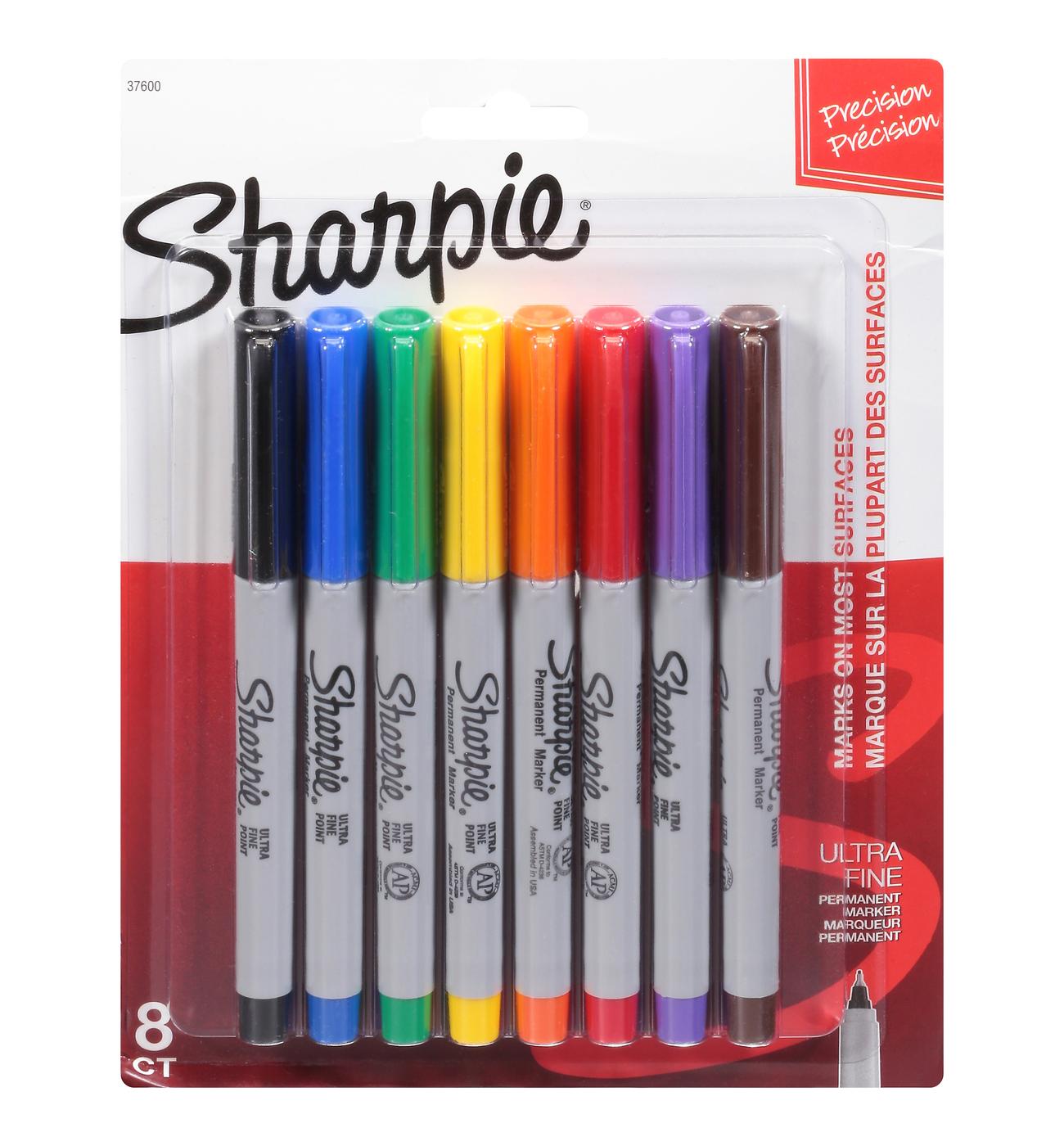 Sharpie Fine Point Permanent Marker Assorted 8/Set