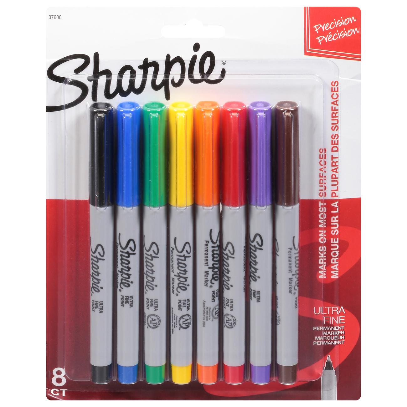 Sharpie Ultra Fine Point Permanent Markers – Assorted Colors - Shop Markers  at H-E-B
