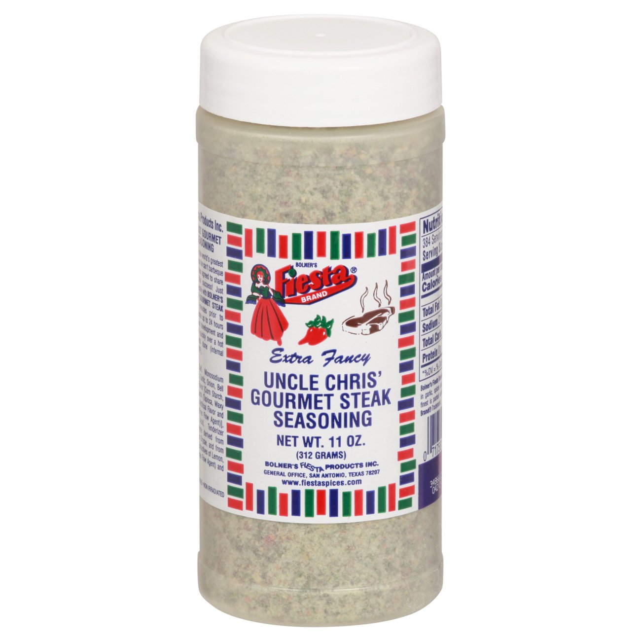 Bolner's Fiesta Uncle Chris' Gourmet Steak Seasoning Shop Spice Mixes