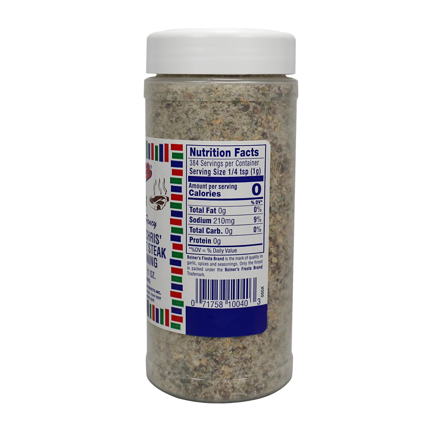 Bolner's Fiesta Uncle Chris' Gourmet Steak Seasoning; image 3 of 4