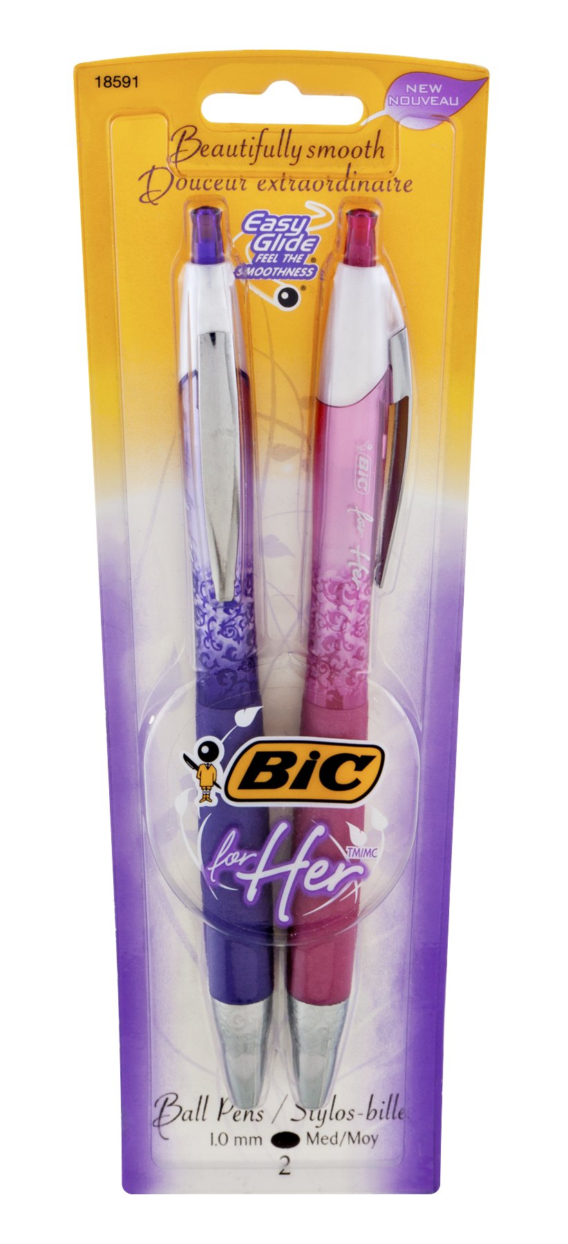 BIC Cristal Xtra Bold Ball Pens - Assorted Ink - Shop Pens at H-E-B