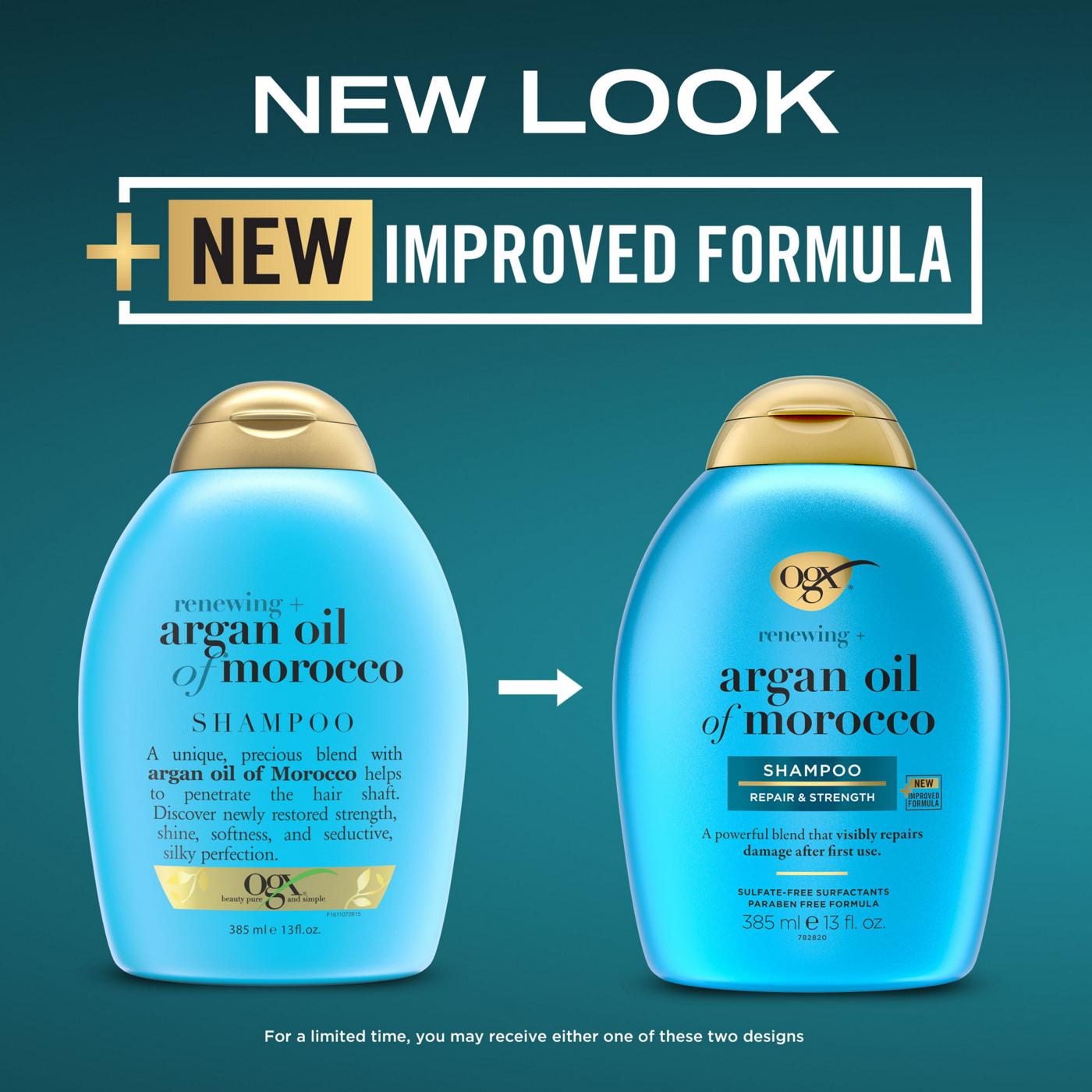 OGX Renewing + Argan Oil of Morocco Repair Shampoo; image 8 of 8