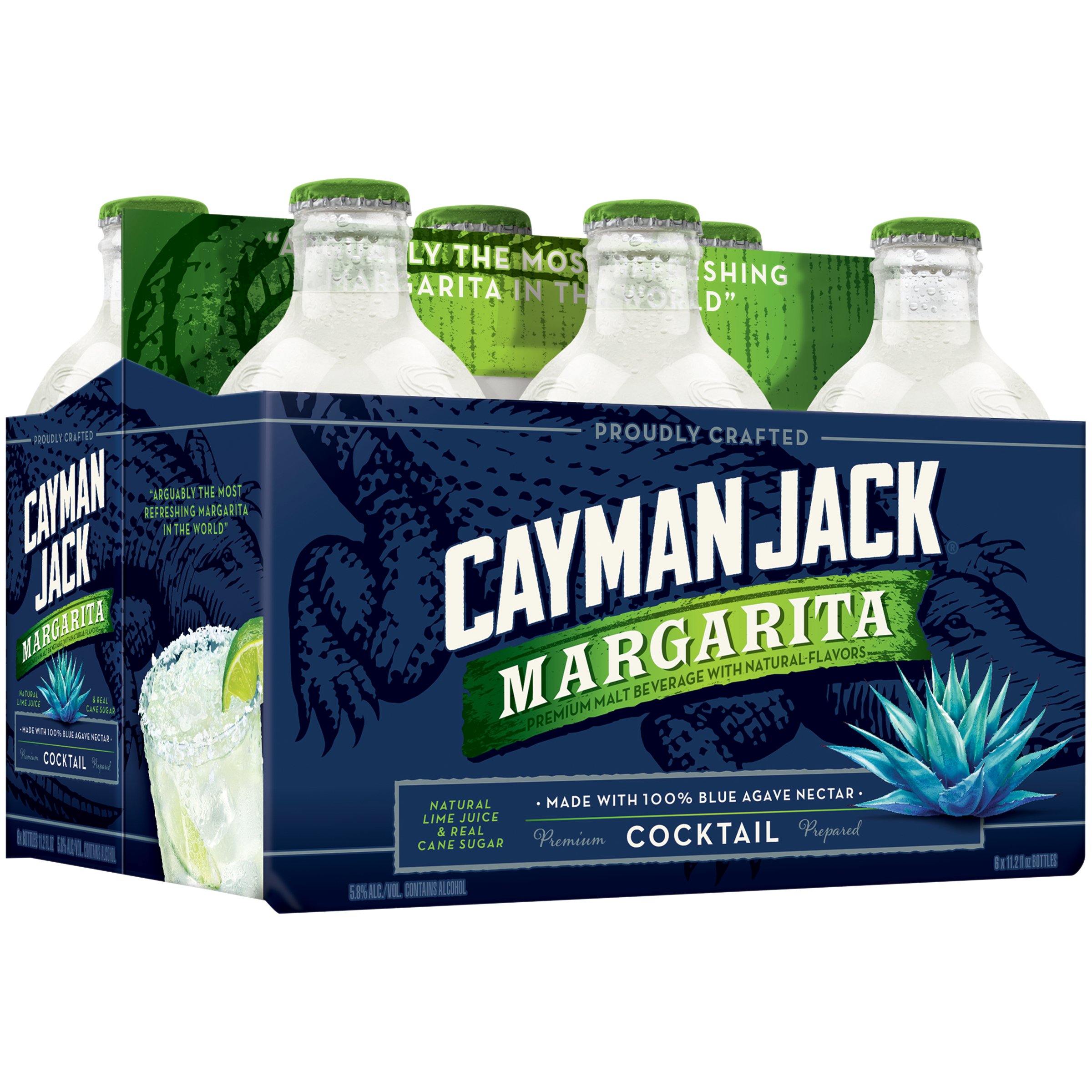 Cayman Jack Margarita 11.2 oz Bottles - Shop Malt Beverages & Coolers at H-E-B