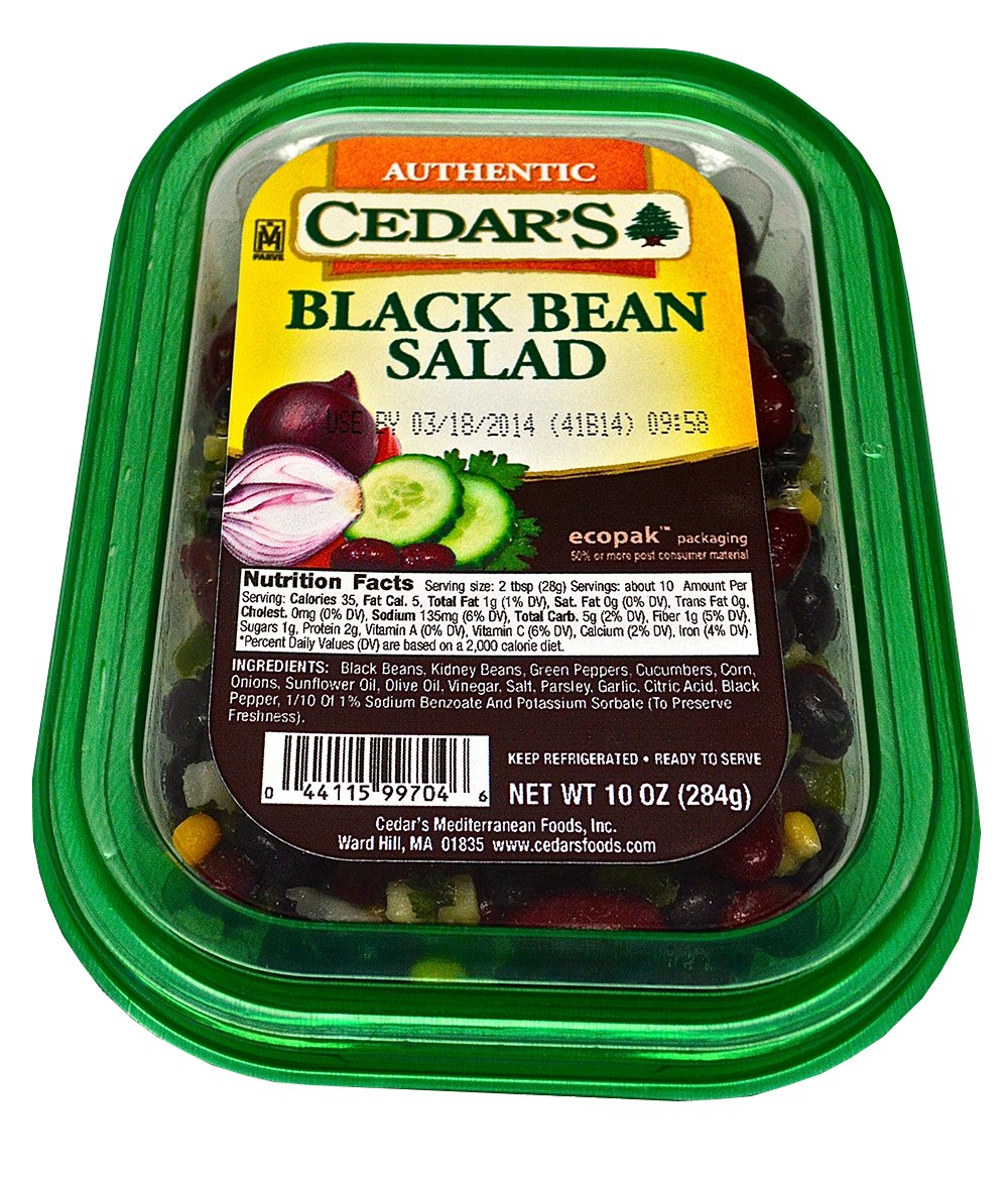 Cedar's Black Bean Salad Shop Dip at HEB