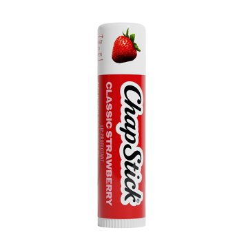 ChapStick Classic Strawberry Flavored Lip Protectant Stick, Prevent Chapping, 24 Hour Moisturizing Lip Balm, Relieves Dryness, 0.15 oz, 0.15 oz