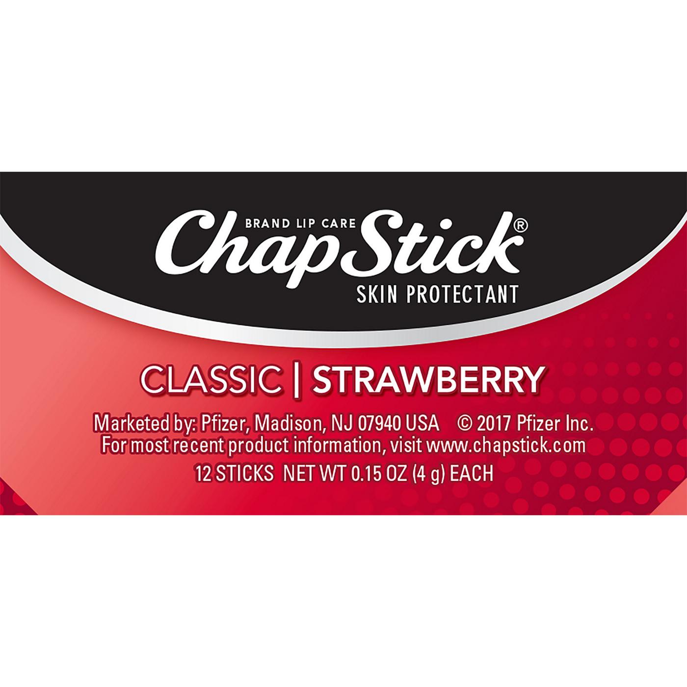 ChapStick Lip Balm Tube - Classic Strawberry; image 6 of 8