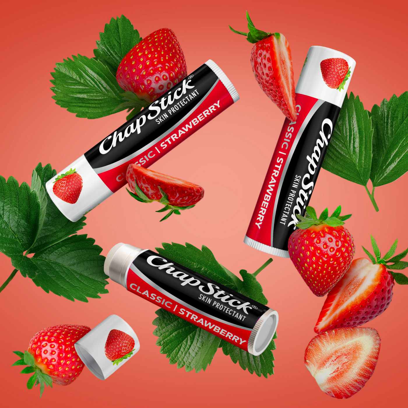 ChapStick Lip Balm Tube - Classic Strawberry; image 7 of 8