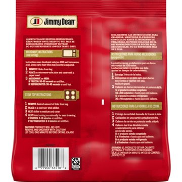 Jimmy Dean Heat 'n Serve Frozen Turkey Breakfast Sausage Links, 36 ct, 23.4 oz