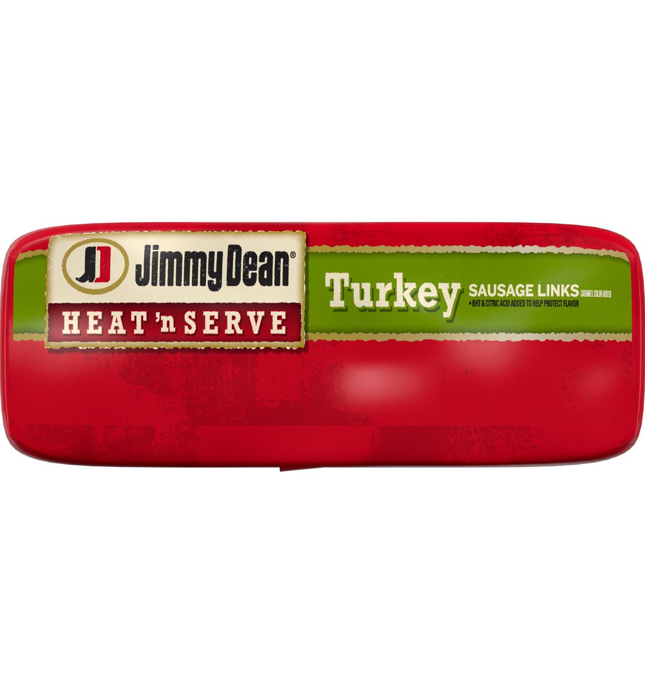 Jimmy Dean Heat 'n Serve Frozen Turkey Breakfast Sausage Links, 36 ct; image 5 of 5